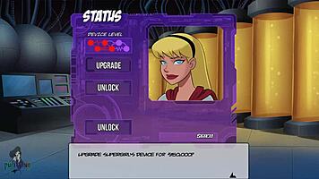 Cheshire from DC Comics becomes our slave