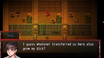 Seduce the hot redhead in harem game?