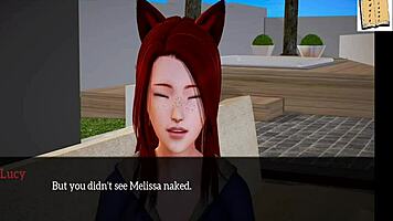 My New Family 238 in wild 3D porn with hot anime redhead and brunette