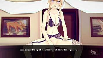 Klee's prank adventure with Jean in all scenes gallery part two.