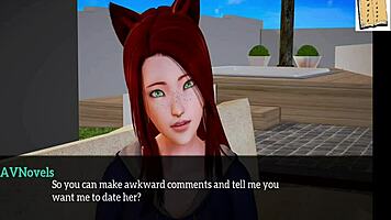 My New Family 238 in wild 3D porn with hot anime redhead and brunette