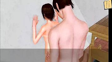 Esplora la mia nuova famiglia in porno 3D con cazzi grossi e pecorina