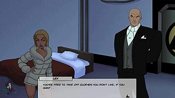 Cheshire from DC Comics becomes our slave