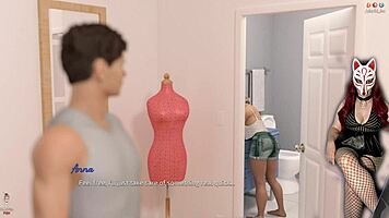 Watch This Beautiful 18Yo Teen Cosplayer Grow Up In Episode 11 With See-Through Upskirt Action!