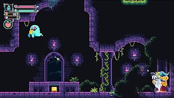 Flip Witch Pixel Hentai Game Ep 12 Giant Boobs Crush