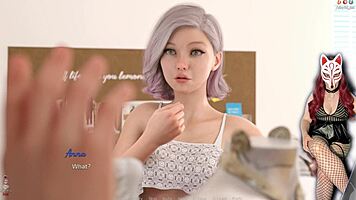 Watch This Beautiful 18Yo Teen Cosplayer Grow Up In Episode 11 With See-Through Upskirt Action!