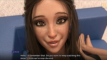 millie is curious about jamie and liz in 3d hentai