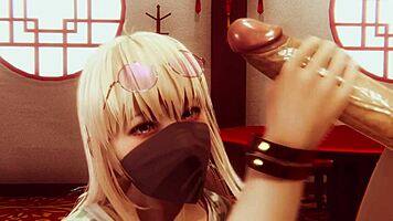 did you order this gyaru home for sex? 3d hentai pov