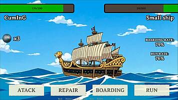 what's nami hiding under her outfit in lusty buccaneers hentai game ep 2?