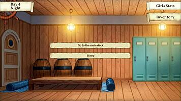 what's nami hiding under her outfit in lusty buccaneers hentai game ep 2?