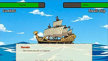 what's nami hiding under her outfit in lusty buccaneers hentai game ep 2?