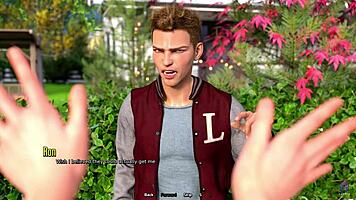 Student says 'watching teacher's huge ass in class' in 3d hentai game.