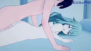 Kusanagi Nene And Akiyama Mizuki In Project Sekai Animation