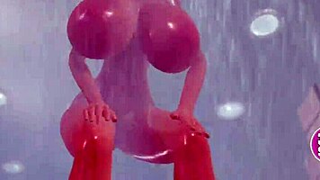 Hot Teen Cheerleaders Overcome Emotions In Locker Room Titty Fuck