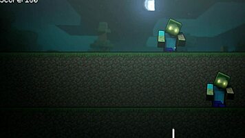 Wanna play Hornycraft? Double creampie in Alex's tight pussy awaits!