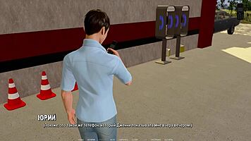 Big ass bouncing off the young lad's lap, it's so fat and sexy