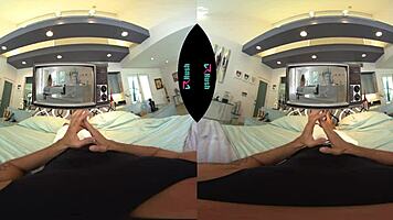 Tiny Brunette Lily Adams Masturbates Hairless Pussy To Creampie In POV Reality