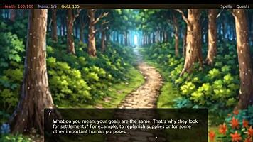 magic reward hentai game ep 1, does that angel pussy make him cum so fast?