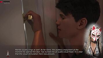 Teen students receive attention from teacher in uniform. Group interaction in classroom setting