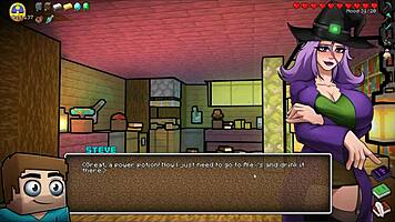 Hornycraft Parody Hentai Game Ep 48 Public Creampie