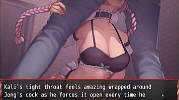 Maid in Harem Game Episode 7 Deepthroats Giant Cock