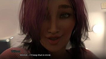 Three Girls Try To Knock John Off His Feet In Homemade Anime Fun