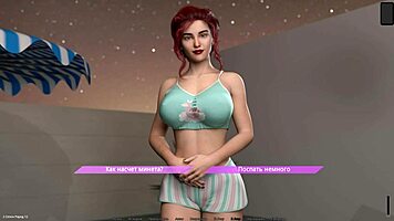 gameplay time with nockout master, redhead girlfriend dominates part 16