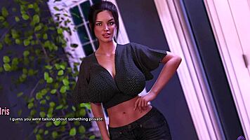 step son seducing his sexy step mom with a massage at night in 3d hentai animated porn from life in santa county.