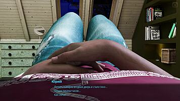 Explore Sexy Tattooed Milfs Masturbating in Sunville Gameplay Part 1