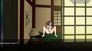 Hanabi Hyuga Wants Hard Fucking in Naruto Hentai Game.