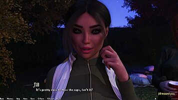 Lake date with curvy jill in being a dik