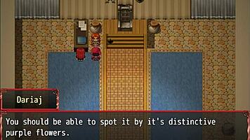 In Harem in Another World hentai game episode 10, the nun experiences her first blowjob and receives a facial cumshot.