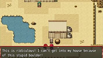 In Harem in Another World hentai game episode 10, the nun experiences her first blowjob and receives a facial cumshot.