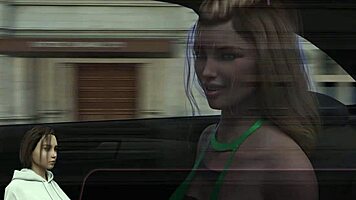 haley's story part 8: teen redhead sucks hairy pussy to orgasm