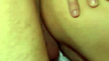 Hey, young lingerie sniffer caught and offered real shaved pussy to bang! 😏