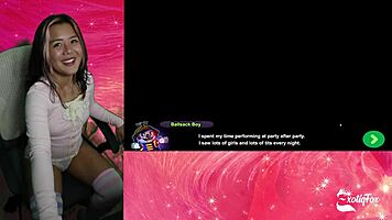 Big tiddy Chiku hunts me in Fap Nights at Frennis Hentai Game