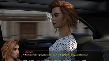 haley's story part 8: teen redhead sucks hairy pussy to orgasm