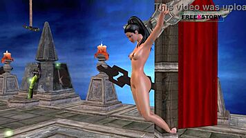 This Tamil audio sex story features a 17-year-old girl in 3D cartoon solo fun. 😍