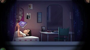 Watching Sexy Jamie Bathe In Summertime Saga 4