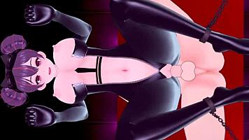 Bay and Quency escape queen in intense hentai sex