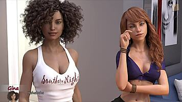 John intensely cums in olivia's mouth from afar in big city pleasures