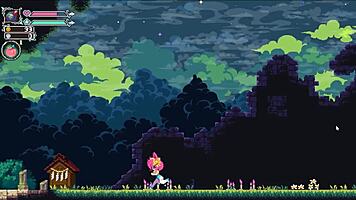 Flip witch pixel hentai game episode 10 features femdom ghost riding