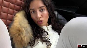 Risky car encounter with massive facial finish