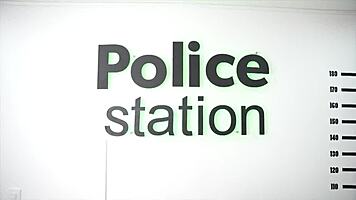 i'm showing this inmate who's boss with a rough fuck on her tight asshole