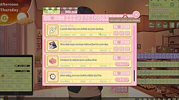 Hey, summer clover catches her boss masturbating to that giant cock in harem hentai game ep 4