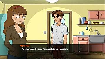 Is beth turned into a sexbot in this hentai game episode?