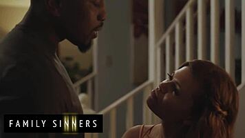 Hey, watch this petite 18+ babe get her pussy dominated by father-in-law!