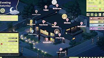 Summer Clover Harem Hentai Ep 6: Big Blonde Step Sister Rides My Giant Cock At Night