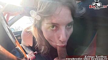 I pick up polish tourist and fuck her ass outdoors