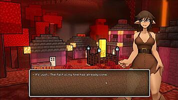 Specific Hornycraft Parody Hentai Game Ep 47 Features Piglin in 3D Teen 18+ Happy Ending